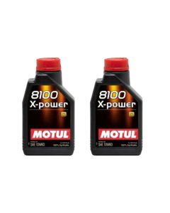 Ulei motor Motul 8100 X-POWER 10W60 Pachet 2L