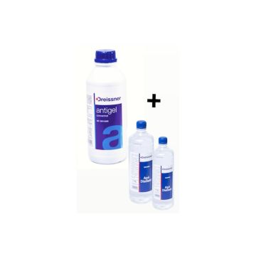 Pachet Antigel concentrat G11 albastru, 1L si Apa distilata 2L