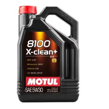 Ulei motor Motul 8100 X-clean+ 5W30 5L