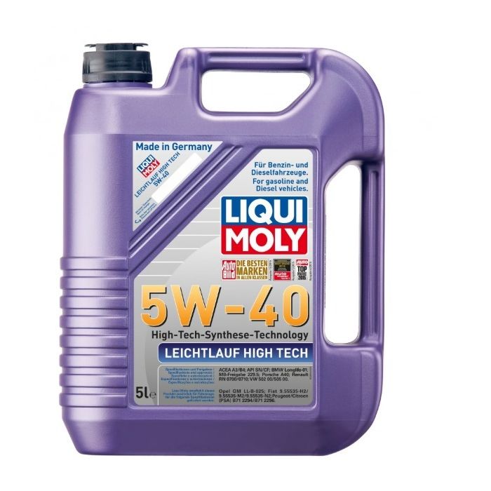 ULEI LIQUI MOLY 5W40 LEICHTLAUF HIGH TECH 5L