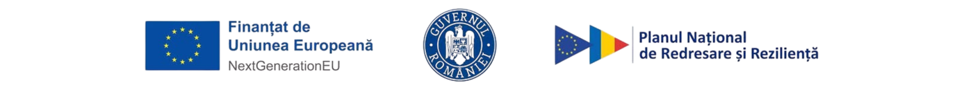 Finantat de Uniunea Europeana NextGenerationEU - Guvernul Romaniei - PNRR
